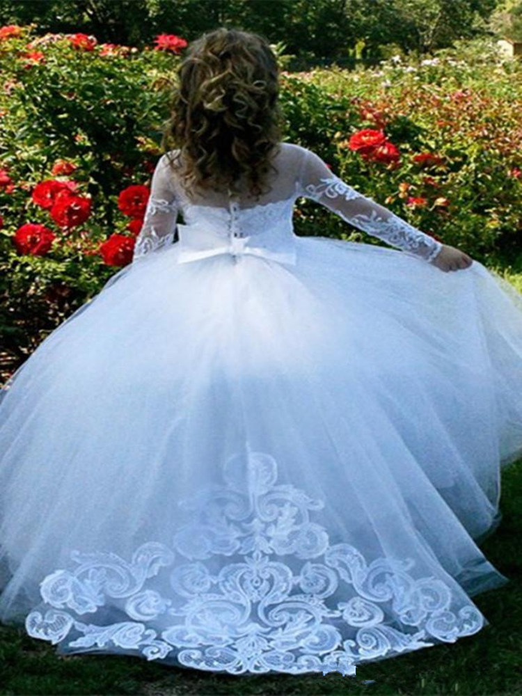 Glitz Pageant Dresses for Little Girls Vestido De Daminha Infantil One Shoulder Flower Girl Dresses Ball Gown