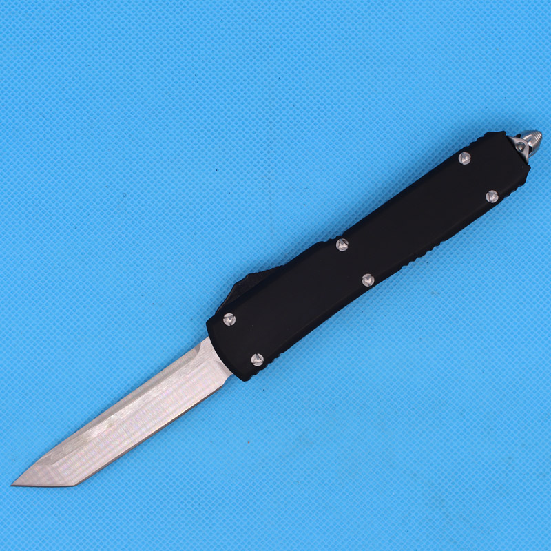 Promotion Auto Tactical Knife D2 Tanto Point Satin Finish Blade Zinc-alumimum Alloy Handle With Nylon Sheath and Retail Box
Promotion Auto Tactical Knife D2 Tanto Point Satin Finish Blade Zinc-alumimum Alloy Handle With Nylon Sheath and Retail Box