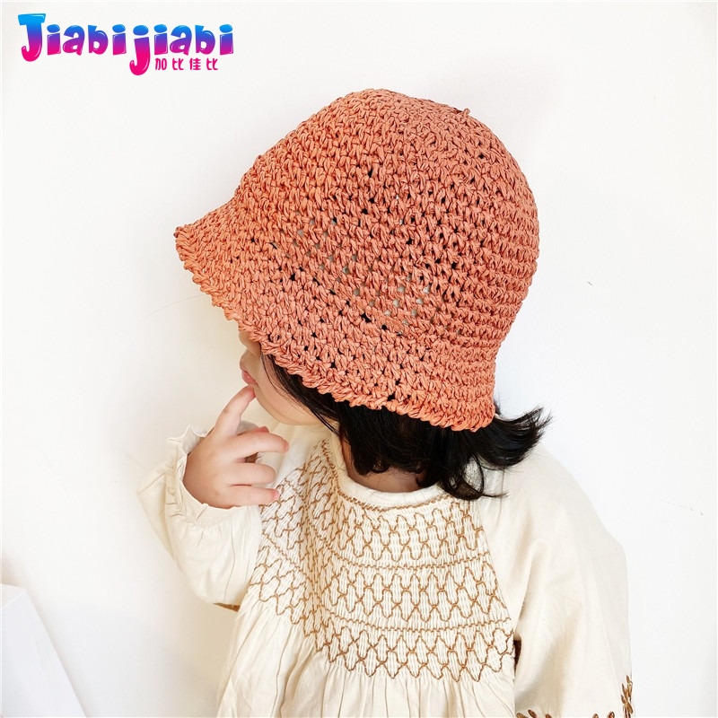 Panama Summer Straw Hat For Kids Baby Boys Girls Sunshade Bucket Hat Toddler Child monochrome UV Sun Visor Beach 1-4 old, Orange
Panama Summer Straw Hat For Kids Baby Boys Girls Sunshade Bucket Hat Toddler Child monochrome UV Sun Visor Beach 1-4 old, Orange