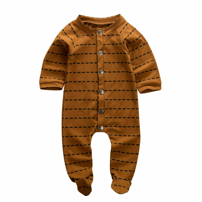 Baby Summer Clothing Newborn Infant Baby Girl Boy Long Sleeve Playsuit Wrap Foot Jumpsuit Winter Warm Strip Sleeping Wear, As pic
Baby Summer Clothing Newborn Infant Baby Girl Boy Long Sleeve Playsuit Wrap Foot Jumpsuit Winter Warm Strip Sleeping Wear, As pic