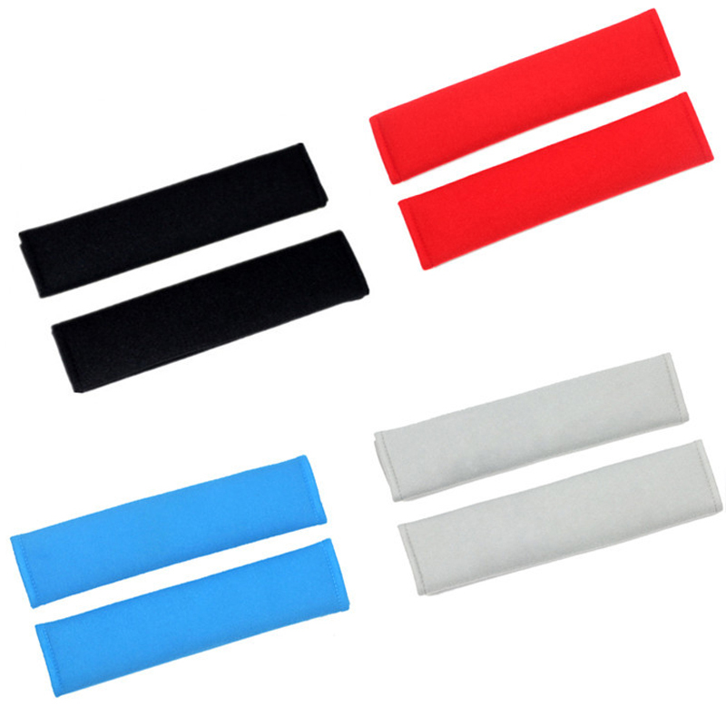 2Pcs/Set Car Shoulder Cover Cushion Seat Belt Pad Strap Backpack Harness Safety Auto Interior Accessories Seat Belt Padding For Kids