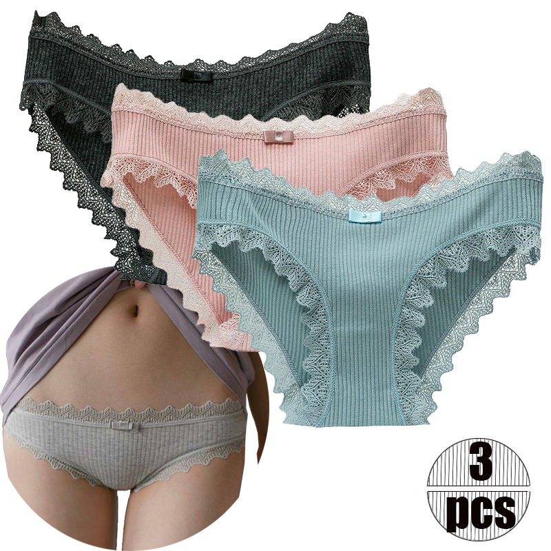 1pc/3pcs Women Lace Bowknot Cotton Briefs Sexy Lingerie Causal Panties Set Ladies Underwear, White
1pc/3pcs Women Lace Bowknot Cotton Briefs Sexy Lingerie Causal Panties Set Ladies Underwear, White