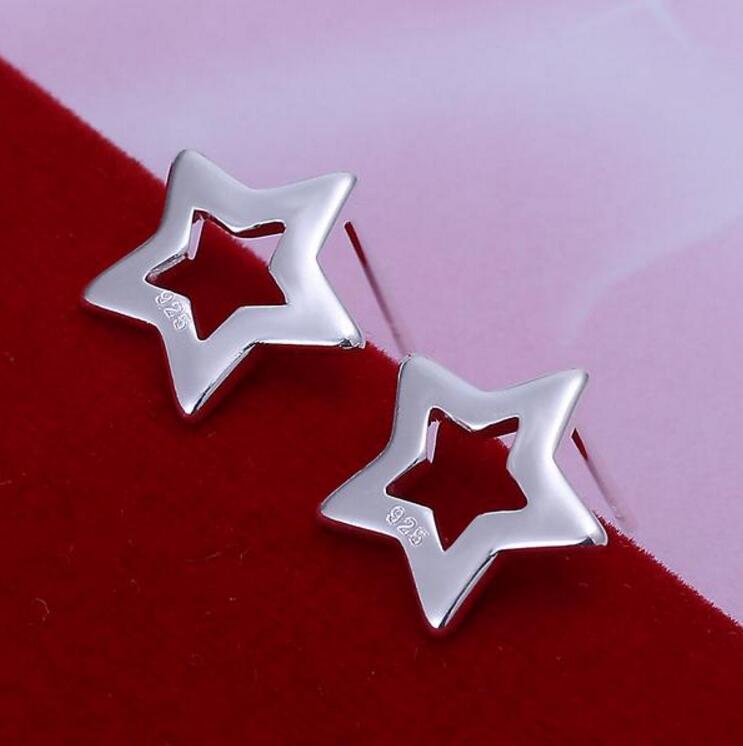 High grade 925 sterling silver Tai Chi hanging empty five-star three-piece jewelry set DFMSS138 Factory direct necklace bracelet earring
