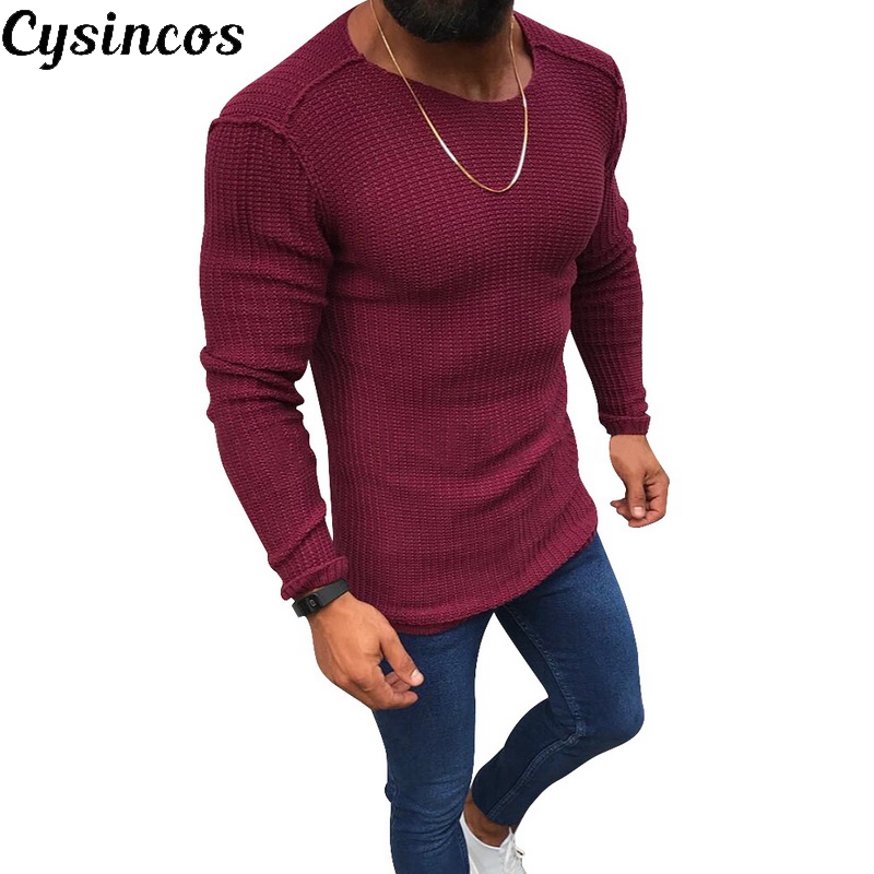 CYSINCOS Autumn Cotton Sweater Pull Men Pullover Casual Jumper Male Brand Knitted Korean Style Clothes Plus Size Men Sweater, Color 2
CYSINCOS Autumn Cotton Sweater Pull Men Pullover Casual Jumper Male Brand Knitted Korean Style Clothes Plus Size Men Sweater, Color 2
