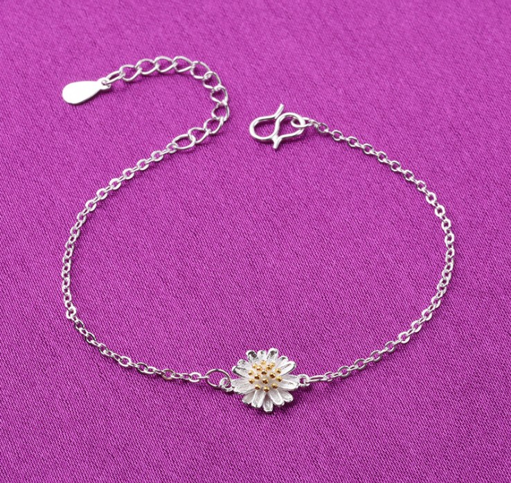 Wholesale-anklets ankle bracelets 9 styles 925 silver sterling anklet jewelry with star ball flower pendant free shipping