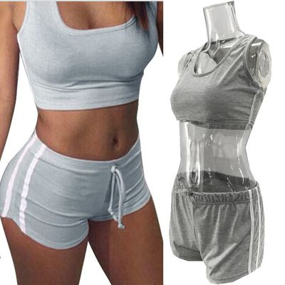 Sexy Women 2PCS Yoga Set Female Sleeveless Tank Top Bra Fitness Shorts Running Gym Sports Clothes Suit, As pic
Sexy Women 2PCS Yoga Set Female Sleeveless Tank Top Bra Fitness Shorts Running Gym Sports Clothes Suit, As pic