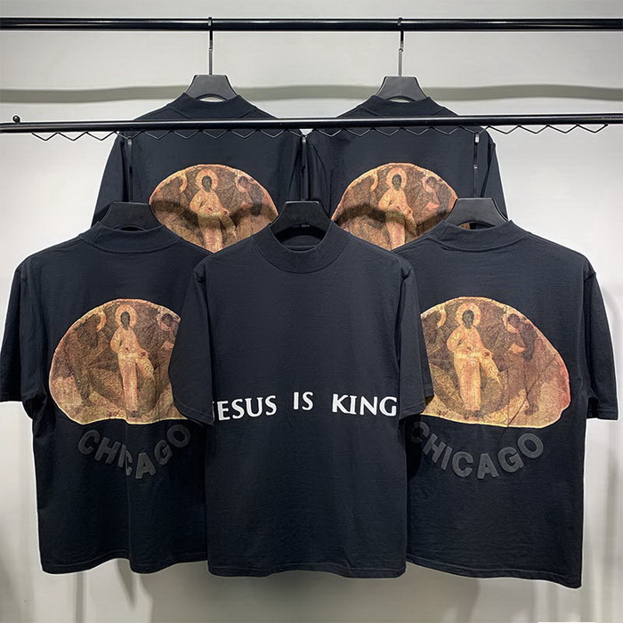 2020 JESUS IS KING Tee Three Gods Religious Oil Painting T-Shirt Vintage Short Sleeves Summer Street Men Women T-Shirt, Black
2020 JESUS IS KING Tee Three Gods Religious Oil Painting T-Shirt Vintage Short Sleeves Summer Street Men Women T-Shirt, Black