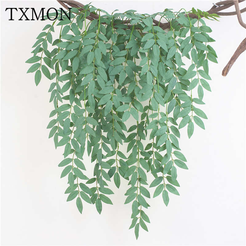 Artificial green plant willow vines Mori wedding ceiling set decoration home silk fake flowers Indoor rattan wall hanging leaves
Artificial green plant willow vines Mori wedding ceiling set decoration home silk fake flowers Indoor rattan wall hanging leaves