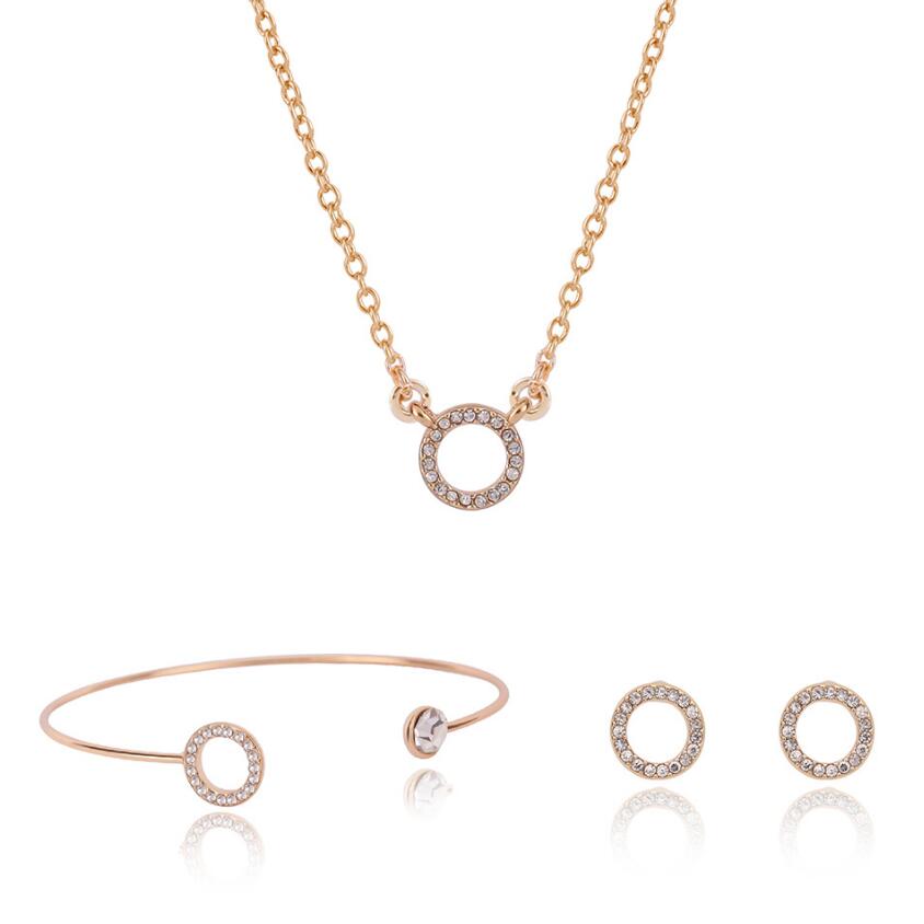jewelry sets circle jewelry sets rose gold color earrings necklaces bracelets for women hot fashion, Golden
jewelry sets circle jewelry sets rose gold color earrings necklaces bracelets for women hot fashion, Golden