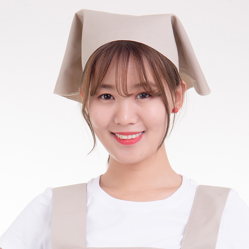 The same headscarf cotton for nail shops and restaurants Korean version of hot pot restaurant anti-fouling
The same headscarf cotton for nail shops and restaurants Korean version of hot pot restaurant anti-fouling