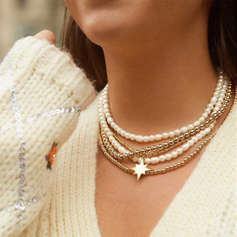 Chains Girlgo BA* Long Pearl Bead Buckle Chain Link Choker Necklace For Women Metal Sunglass Accessaries INS Jewelry
Chains Girlgo BA* Long Pearl Bead Buckle Chain Link Choker Necklace For Women Metal Sunglass Accessaries INS Jewelry