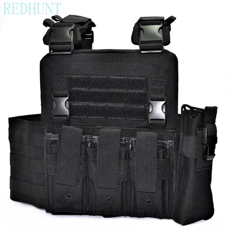 2020 Newly Adjustable Tactical Hunting Vest Molle Waistcoat Combat CS Wargame for, Black
2020 Newly Adjustable Tactical Hunting Vest Molle Waistcoat Combat CS Wargame for, Black