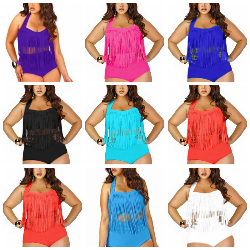 10Colors Women High Waist Fringe Tassels Plus Size Bikini Sexy Solid Swimwear Summer Beachwear Set Bra Swimsuit Bathing Suits AAA360
10Colors Women High Waist Fringe Tassels Plus Size Bikini Sexy Solid Swimwear Summer Beachwear Set Bra Swimsuit Bathing Suits AAA360
