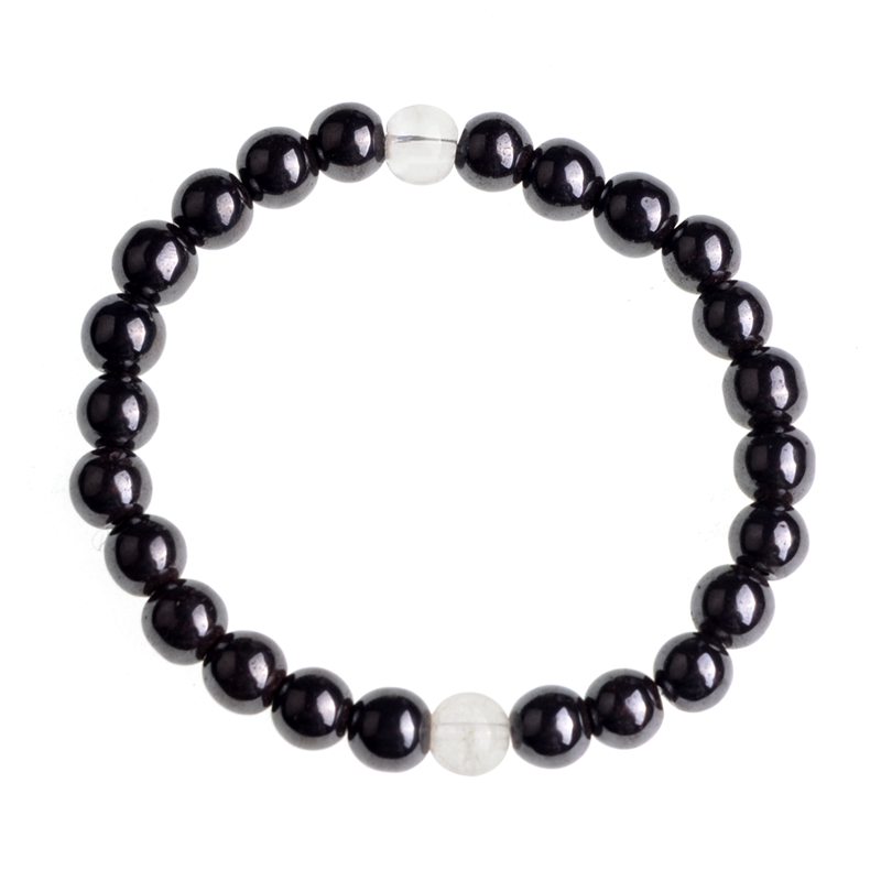 Agate Bracelet Tibetan Buddhism Meditation Men's Elastic Bracelet Mature Temperament Jewelry