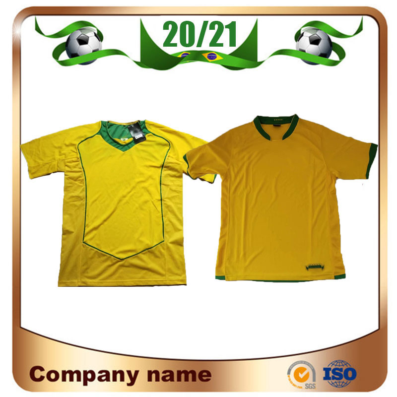 2006 Brazil Retro version #8 KAKA soccer jersey 2004 Home #9 RONALDO #10 RONALDINHO Soccer shirt national team FRED ADRIANO football uniform, 2006 home
2006 Brazil Retro version #8 KAKA soccer jersey 2004 Home #9 RONALDO #10 RONALDINHO Soccer shirt national team FRED ADRIANO football uniform, 2006 home