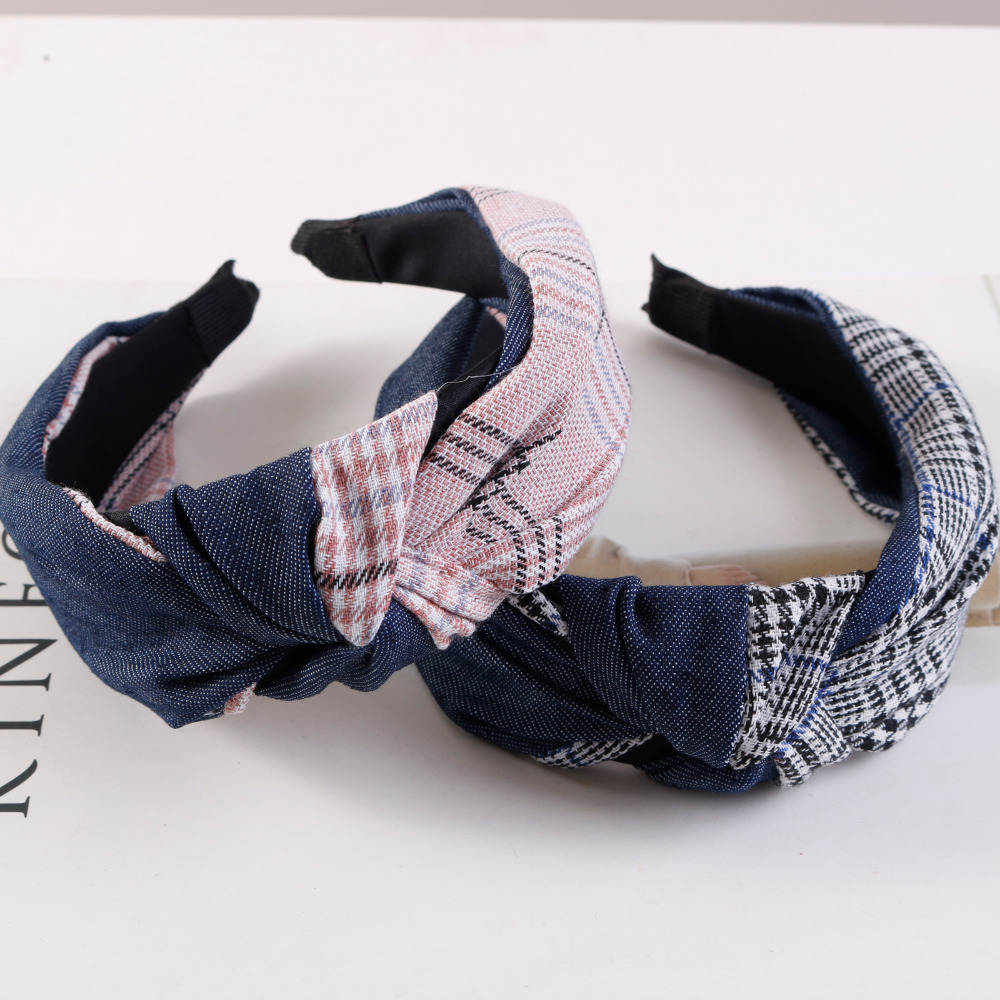2018 Winter Vintage Women Hairbands Hair Accessories Denim Cloth Turban Hair Hoop Shining Star Wide Side Headband
2018 Winter Vintage Women Hairbands Hair Accessories Denim Cloth Turban Hair Hoop Shining Star Wide Side Headband