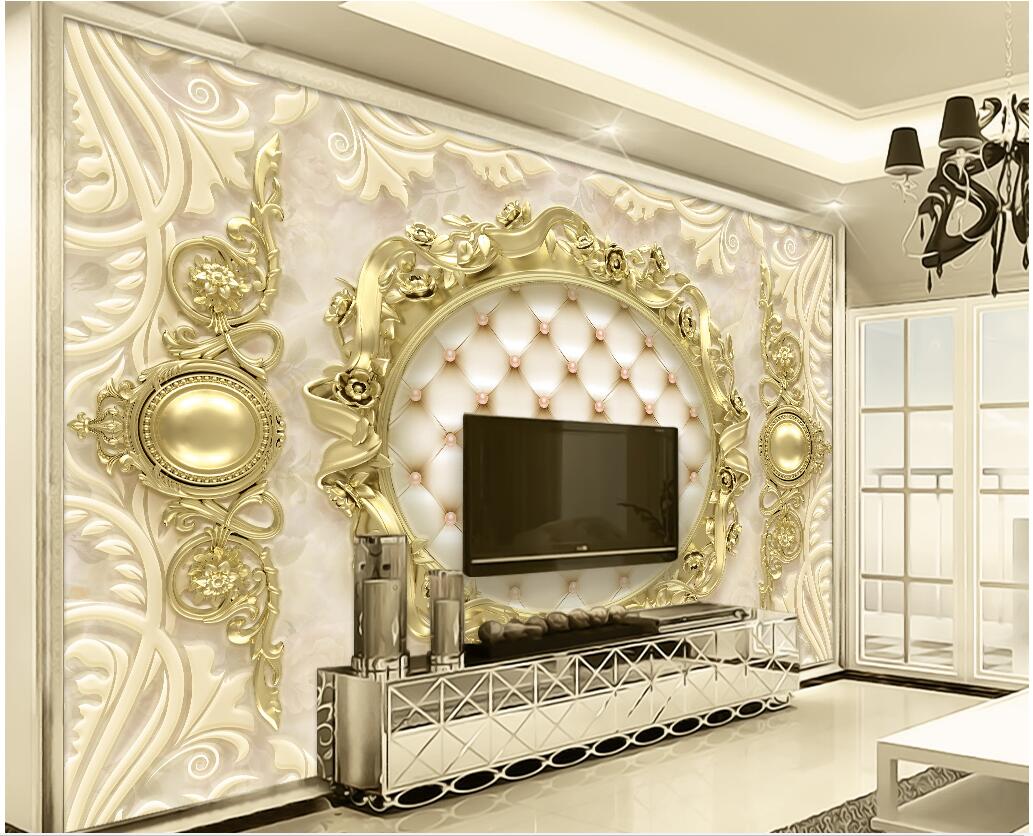 3d room wallpaper cloth custom photo Luxury gold European pattern soft pack TV background wall 3d wall murals wallpaper for walls 3 d, Picture shows
3d room wallpaper cloth custom photo Luxury gold European pattern soft pack TV background wall 3d wall murals wallpaper for walls 3 d, Picture shows