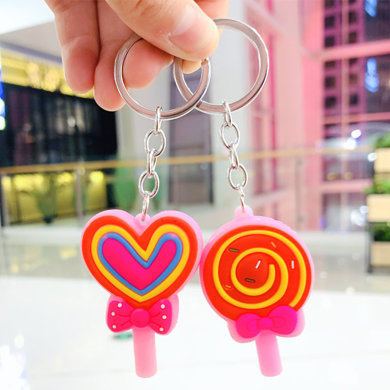 2020 Simulation Rainbow Lollipop Keychain Cute Resin Bowknot Candy Color Round Key Ring Holder Women Key Chains Children Gift
2020 Simulation Rainbow Lollipop Keychain Cute Resin Bowknot Candy Color Round Key Ring Holder Women Key Chains Children Gift
