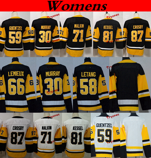 Womens Pittsburgh 87 Sidney Crosby 81 Kessel 71 Malkin 58 Letang 59 Guentzel 30 Murray 66 Lemieux Hockey Jerseys Ladies Boys Stitched Shirts, Black 81
Womens Pittsburgh 87 Sidney Crosby 81 Kessel 71 Malkin 58 Letang 59 Guentzel 30 Murray 66 Lemieux Hockey Jerseys Ladies Boys Stitched Shirts, Black 81