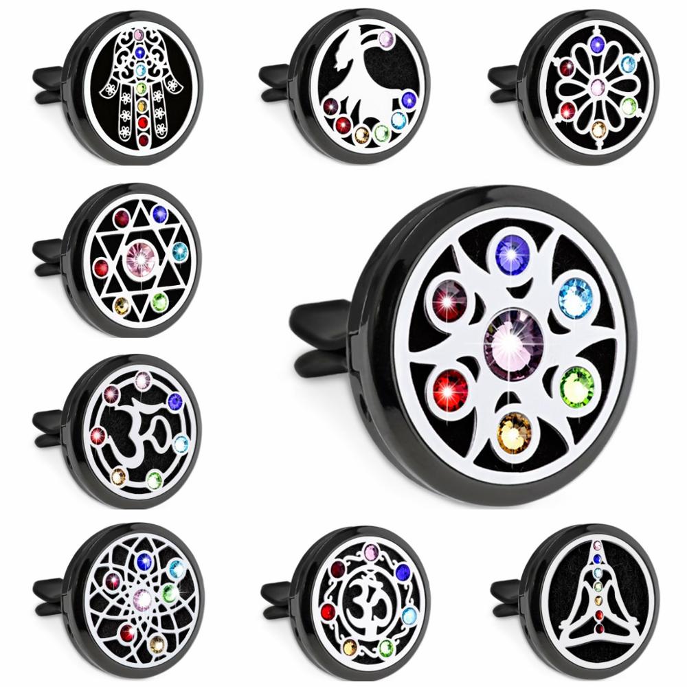 Rose Gold Black colorful rhinestone 30mm Essential Oil Car Diffuser Vent Clips Perfume Diffuser Locket 10pcs Pads
Rose Gold Black colorful rhinestone 30mm Essential Oil Car Diffuser Vent Clips Perfume Diffuser Locket 10pcs Pads