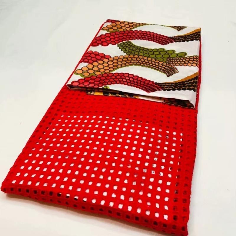 Hot sale 3yards african fabric+2.5yards swiss voile lace in switzerland african lace fabric 2020 nigerian fabrics
Hot sale 3yards african fabric+2.5yards swiss voile lace in switzerland african lace fabric 2020 nigerian fabrics
