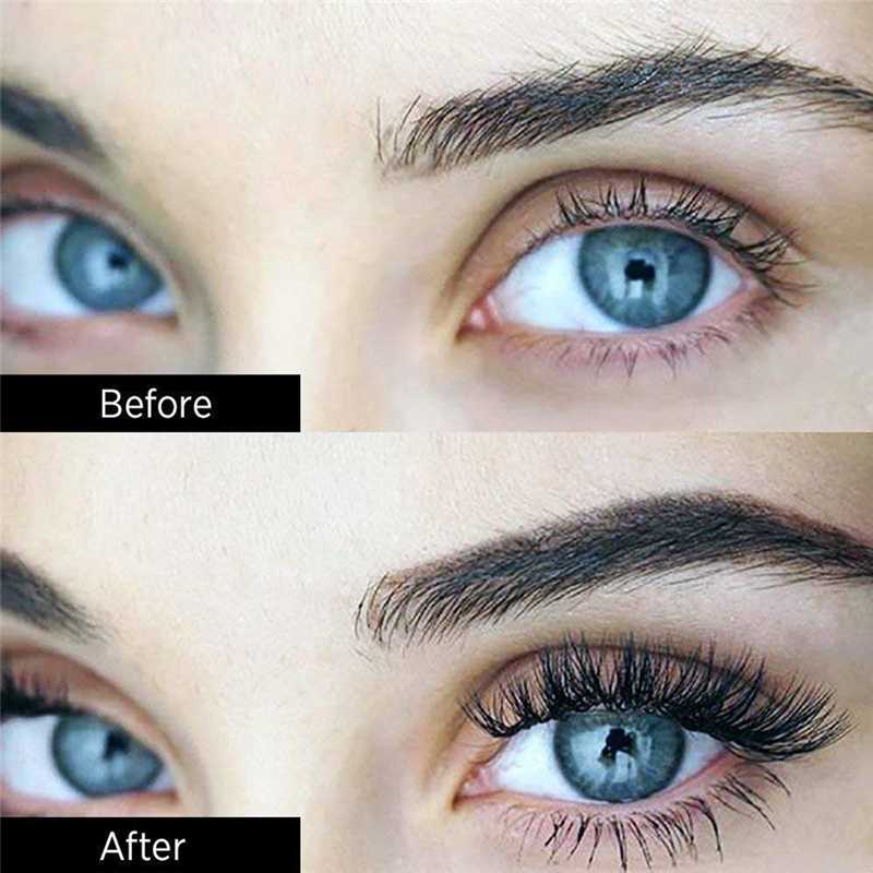 Magnetic eyelashes with 4 handmade magnets natural eyelashes reusable eyelash gift box false
