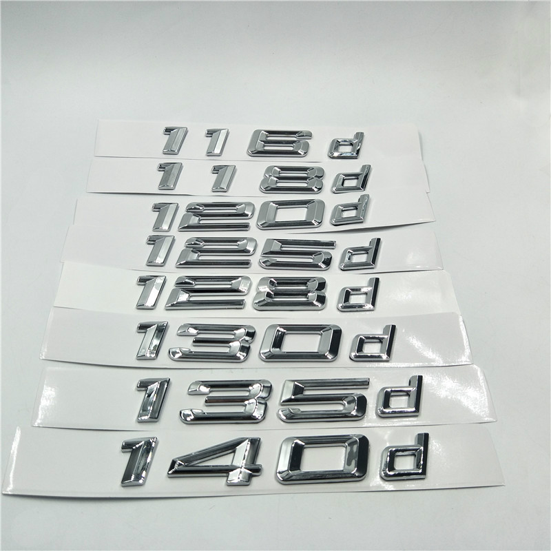 For BMW E82 E88 E81 F20 F21 1 Series 116d 118d 120d 125d 128d 130d 135d 140d Emblem Trunk Stickers, Abs
For BMW E82 E88 E81 F20 F21 1 Series 116d 118d 120d 125d 128d 130d 135d 140d Emblem Trunk Stickers, Abs