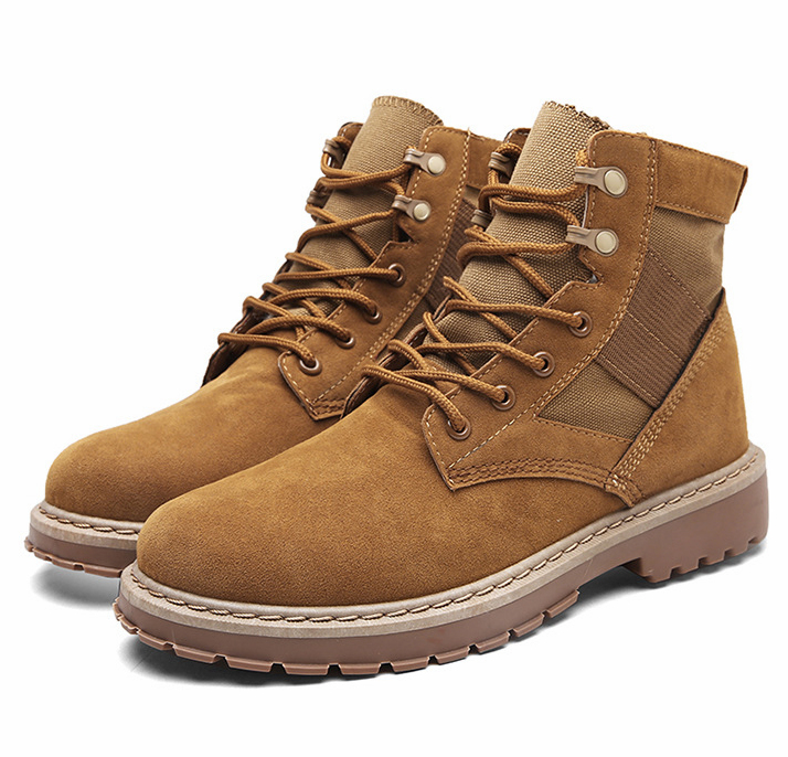 Hot Sale-eathable Working Boots for Men Outdoor Waterproof Hiking Climbing Shoes