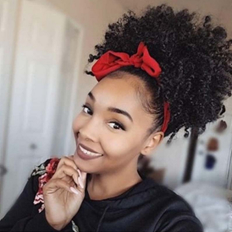 Brazilian ponytail hair extension Naturally hair puff 100 Human hair pony tail natural black 1b 100g-160g
Brazilian ponytail hair extension Naturally hair puff 100 Human hair pony tail natural black 1b 100g-160g
