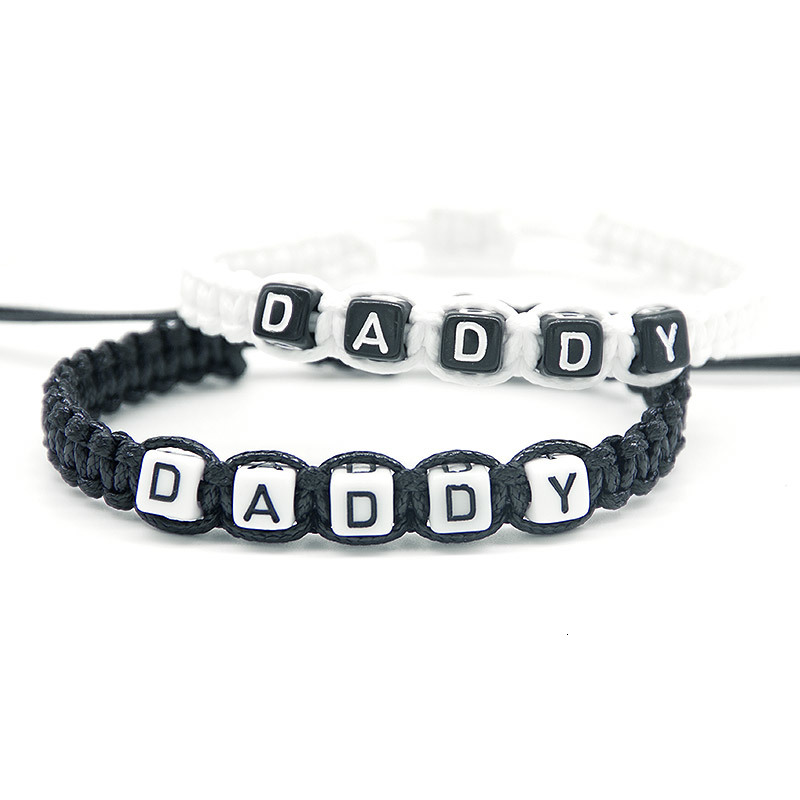 1pcs Beloved Daddy Charm Bracelets Infinity Adjust Size Baby Shower New Dad Fathers Day Men's Beaded Jewelry Decor Gifts
1pcs Beloved Daddy Charm Bracelets Infinity Adjust Size Baby Shower New Dad Fathers Day Men's Beaded Jewelry Decor Gifts