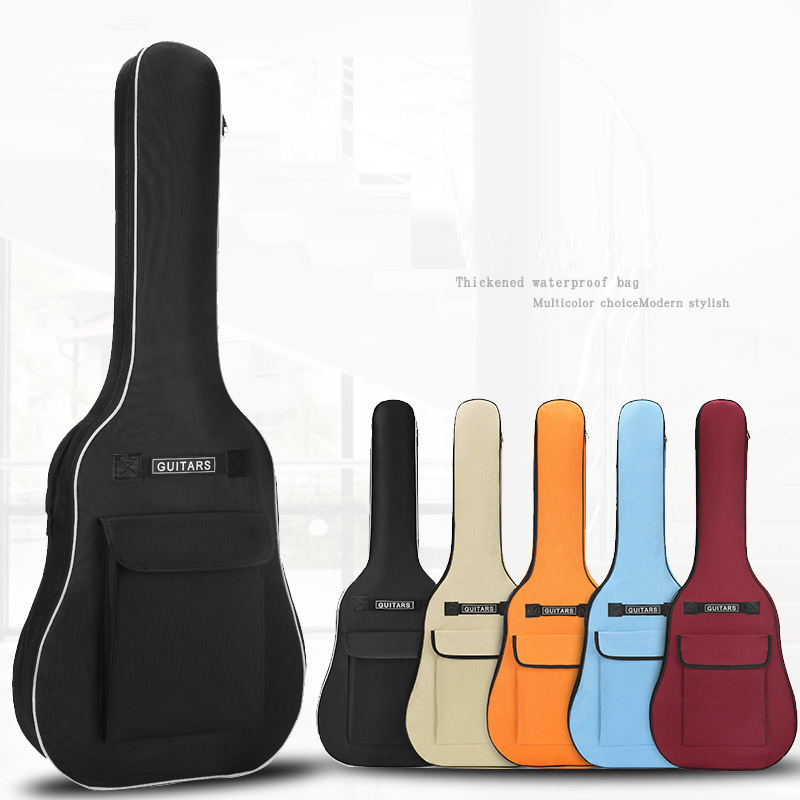 40/41 Inch Oxford Fabric Acoustic Guitar Gig Bag Soft Case Double Shoulder Straps Padded Guitar Waterproof Backpack 5mm Cotton
40/41 Inch Oxford Fabric Acoustic Guitar Gig Bag Soft Case Double Shoulder Straps Padded Guitar Waterproof Backpack 5mm Cotton