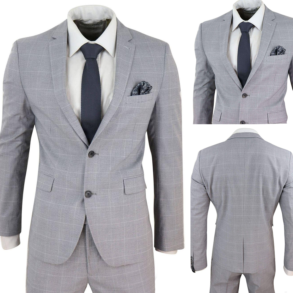 2020 Fashion Mens Suits Custom Made Wedding Tuxedos Back Vent Two-Button Peaked Lapel Groom Wear Casual Business Suit 2 Pieces Set, Light gray
2020 Fashion Mens Suits Custom Made Wedding Tuxedos Back Vent Two-Button Peaked Lapel Groom Wear Casual Business Suit 2 Pieces Set, Light gray