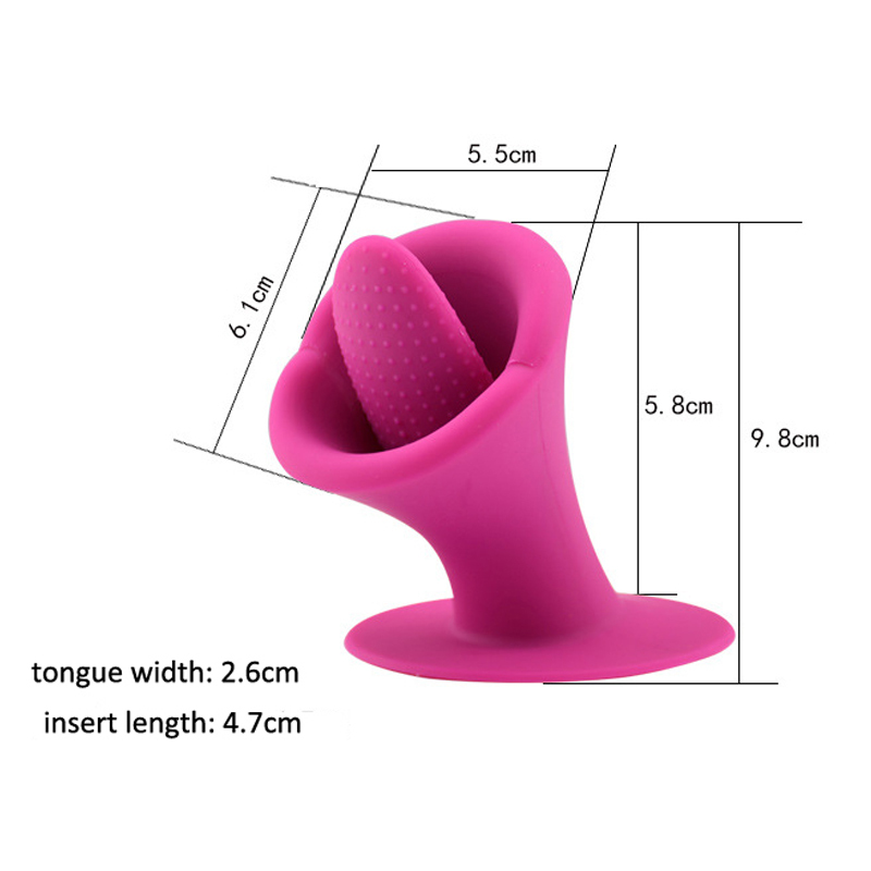 Meselo Tongue Vibrator Suck & Lick 10 Mode Sex Toys For Women Masturbator Remote Control Nipple Clitoris Stimulator USB Charge Y191216
