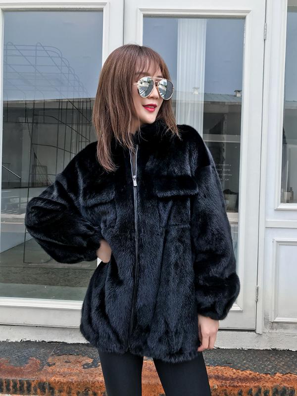Lautaro Mid length black fake jacket women zipper drop shoulder long sleeve Plus size faux fur coat women 5xl 6xl 7xl
Lautaro Mid length black fake jacket women zipper drop shoulder long sleeve Plus size faux fur coat women 5xl 6xl 7xl