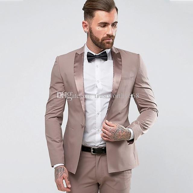Cheap And Fine One Button Groomsmen Brown Groom Tuxedos Men Suits Wedding/Prom Best Man Blazer ( Jacket+Pants+Tie) M151, Same as image
Cheap And Fine One Button Groomsmen Brown Groom Tuxedos Men Suits Wedding/Prom Best Man Blazer ( Jacket+Pants+Tie) M151, Same as image