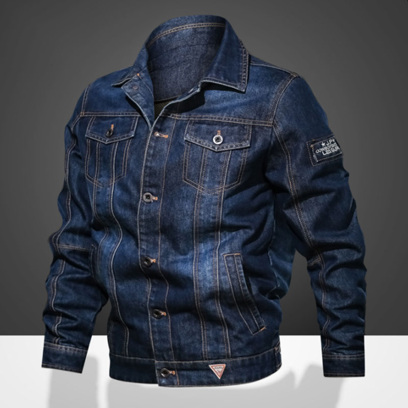 Men's Jackets Denim Jacket Slim Bomber Casual Outerwear Jeans Large Size Multi Pocket Turn-lapel Coat Veste Homme, Black;brown
Men's Jackets Denim Jacket Slim Bomber Casual Outerwear Jeans Large Size Multi Pocket Turn-lapel Coat Veste Homme, Black;brown