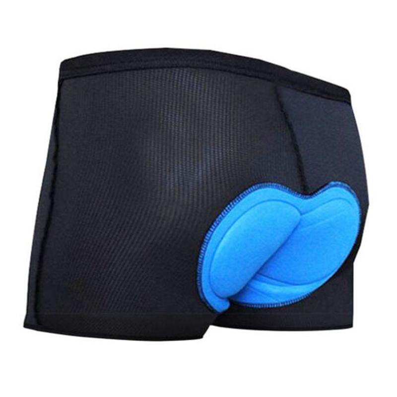 Cycling Shorts Men 3D Padded Underwear Bicycle Underpants Lightweight Bike Silicone Cushion #2P22, Blue
Cycling Shorts Men 3D Padded Underwear Bicycle Underpants Lightweight Bike Silicone Cushion #2P22, Blue