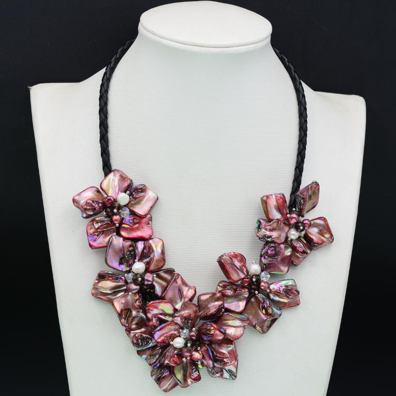 Fashion collar torque woman jewelry Crystal Pearl Mop Shell Flower Choker Necklace New Girls Women Jewelry
Fashion collar torque woman jewelry Crystal Pearl Mop Shell Flower Choker Necklace New Girls Women Jewelry
