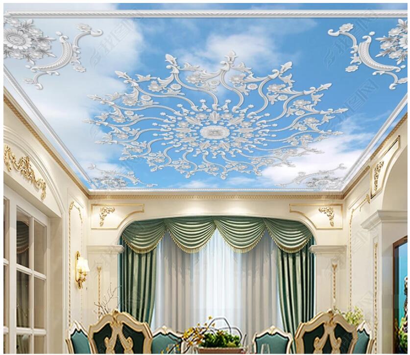 3d ceiling murals wallpaper custom photo European white gypsum wire carved sky living room home decor 3d wall murals wallpaper for walls 3 d, Non-woven
3d ceiling murals wallpaper custom photo European white gypsum wire carved sky living room home decor 3d wall murals wallpaper for walls 3 d, Non-woven