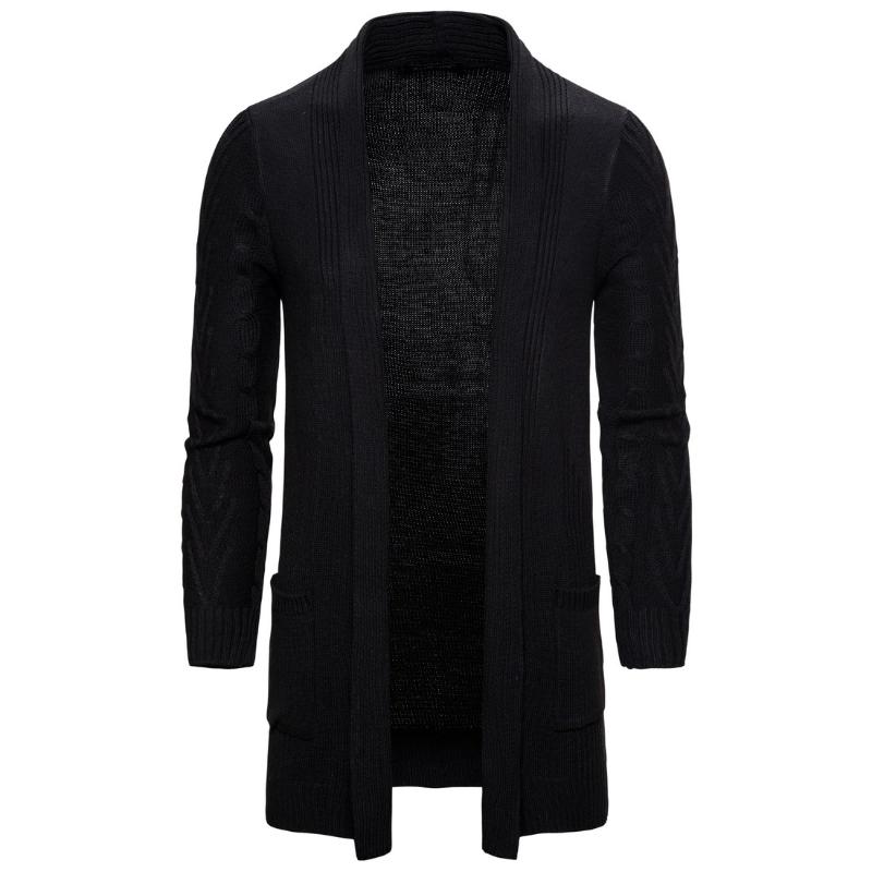 Men' Wool jacket Solid Color Mardarin Collar Sleeve Autumn Winter Wear Thick Slim Fit Long Jacket Cotton Knitted Sweaters, Black
Men' Wool jacket Solid Color Mardarin Collar Sleeve Autumn Winter Wear Thick Slim Fit Long Jacket Cotton Knitted Sweaters, Black