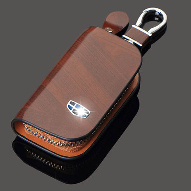 

Leather Car Key Cover Key Case for Opel Volkswagen honda civic Kia ford focus audi a4 peugeot mercedes skoda mazda bmw key bags