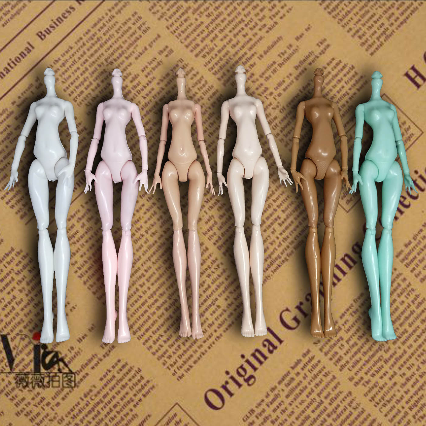 6pcs/lot DIY Imitation Naked Body Without Head For Monster High Dolls Fairytales 11 Joints Bodies Demon Monster Doll Accessories
6pcs/lot DIY Imitation Naked Body Without Head For Monster High Dolls Fairytales 11 Joints Bodies Demon Monster Doll Accessories