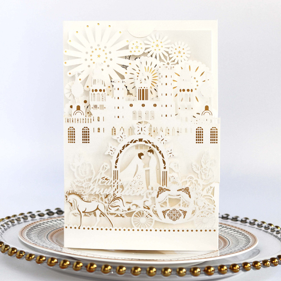 3D Wedding Invitation Cards High-end Limousine Laser Hollow Out Bride And Groom Wedding Party Invites Favors By DHL, Dark navy
3D Wedding Invitation Cards High-end Limousine Laser Hollow Out Bride And Groom Wedding Party Invites Favors By DHL, Dark navy