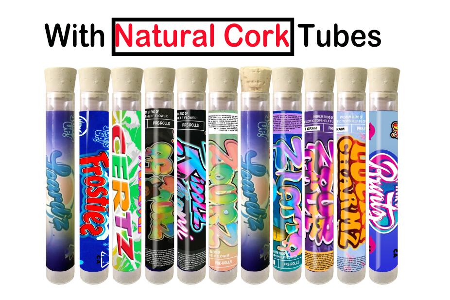 18*120mm Joke's up Natural Cork Glass Tube PRE-ROLLS packaging Boxes 1 Gram preroll Pre-roll tube dankwoods pre rolls Battery Storage
18*120mm Joke's up Natural Cork Glass Tube PRE-ROLLS packaging Boxes 1 Gram preroll Pre-roll tube dankwoods pre rolls Battery Storage