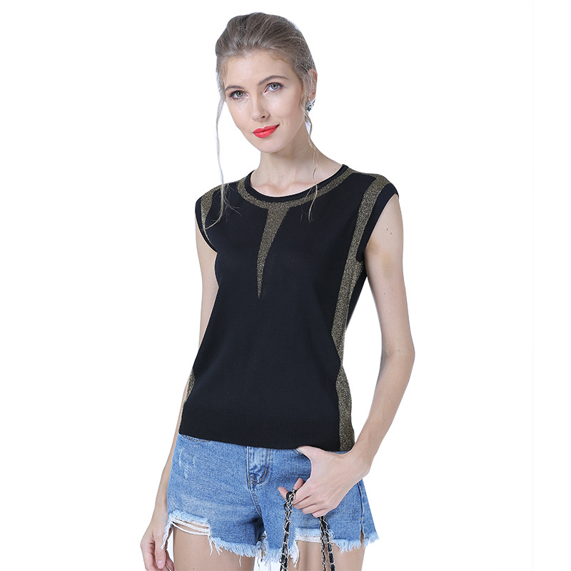Ice Sweater Round Collar Pullover Women' Versatile Black Loose Top Printing Fashion Cardigan Manual
Ice Sweater Round Collar Pullover Women' Versatile Black Loose Top Printing Fashion Cardigan Manual