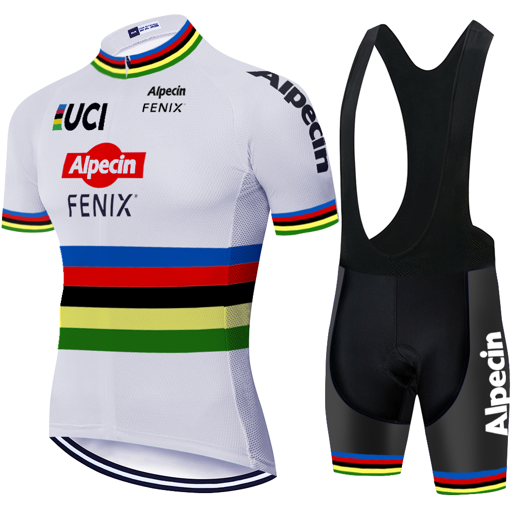 UCI 2020 Pro TEAM Alpecin Cycling Jersey set summer breathable MTB bike cycling clothing bib shorts kit Ropa Ciclismo, Jersey 1
UCI 2020 Pro TEAM Alpecin Cycling Jersey set summer breathable MTB bike cycling clothing bib shorts kit Ropa Ciclismo, Jersey 1