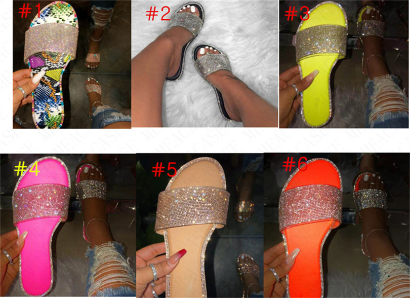 Summer Women Crystal Slippers Glitter Flat Diamond Bling Bling Soft Candy Color Flip Flops Fashion Ladies Slides Casual Beach Shoes D62202, Black;grey
Summer Women Crystal Slippers Glitter Flat Diamond Bling Bling Soft Candy Color Flip Flops Fashion Ladies Slides Casual Beach Shoes D62202, Black;grey