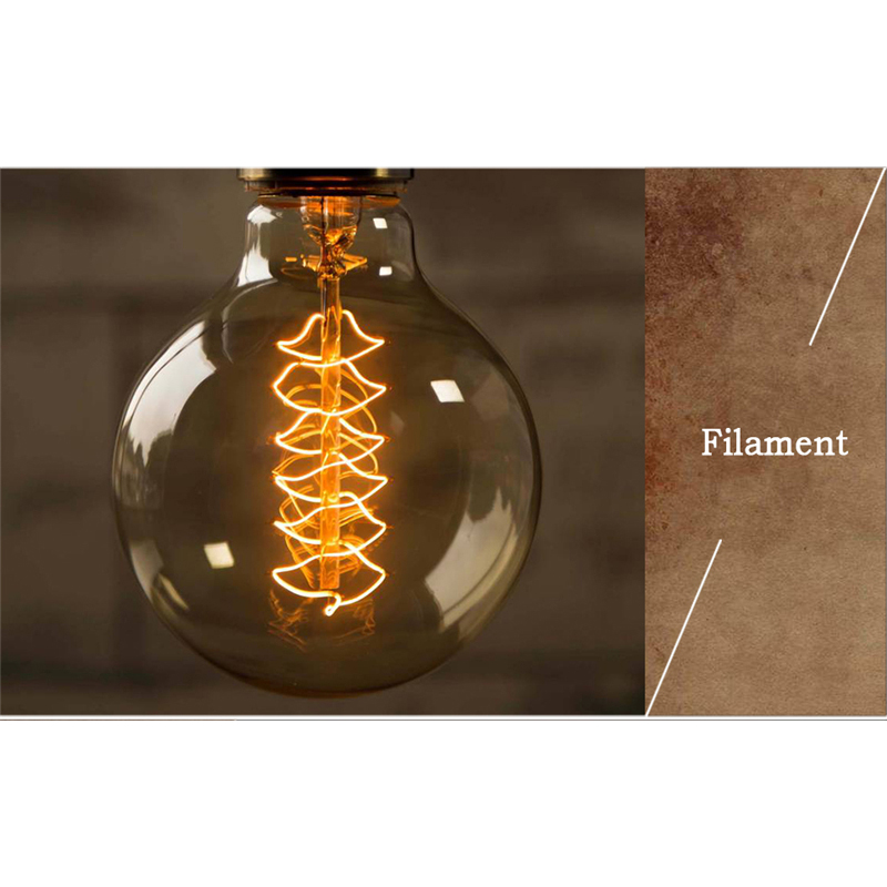 Retro Edison Light Bulb E27 110V 220V 40W ST64 A19 T10 T45 T185 Filament Vintage Ampoule Incandescent Bulb Edison Lamp