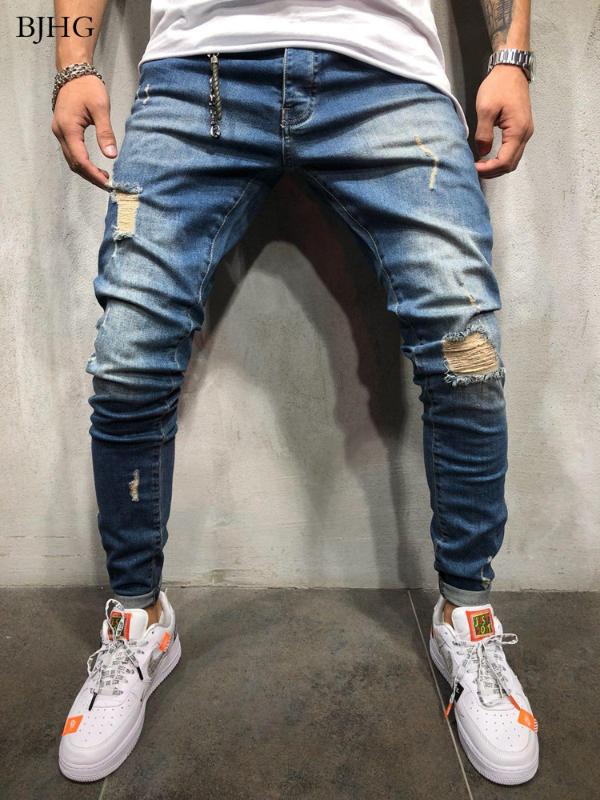BJHG Jeans Men' Autumn Winter Jogger Patchwork Casual Drawstring Jogging Pants Pants Vaqueros Hombre Plus Size Men Jeans, Blue
BJHG Jeans Men' Autumn Winter Jogger Patchwork Casual Drawstring Jogging Pants Pants Vaqueros Hombre Plus Size Men Jeans, Blue