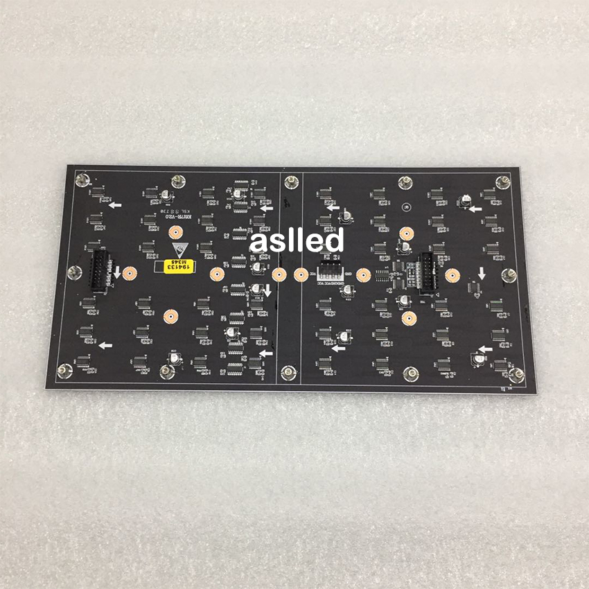 Indoor flexible LED module P2.5 size 320x160mm curved magnetic installation DIY curved led display video